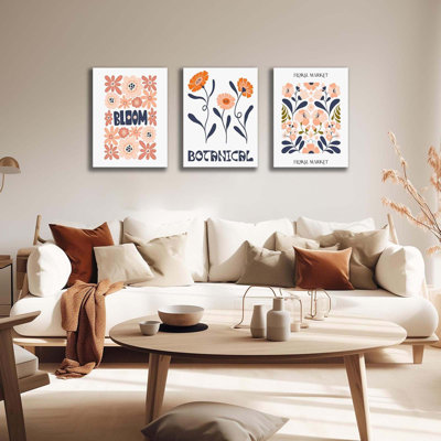 3 Piece Wrapped Canvas Print