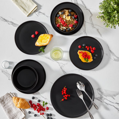 Service de table en porcelaine 18 pièces pour 6 personnes Playb