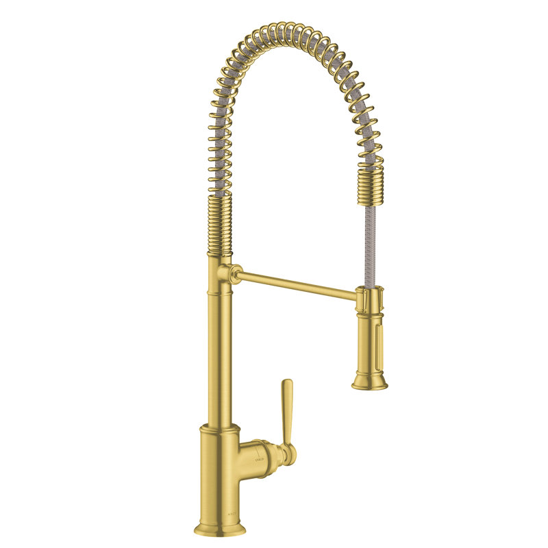 Montreux Kitchen Faucet, Brushed Gold Optic