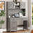 67" H Executive Desk With Hutch-262208371