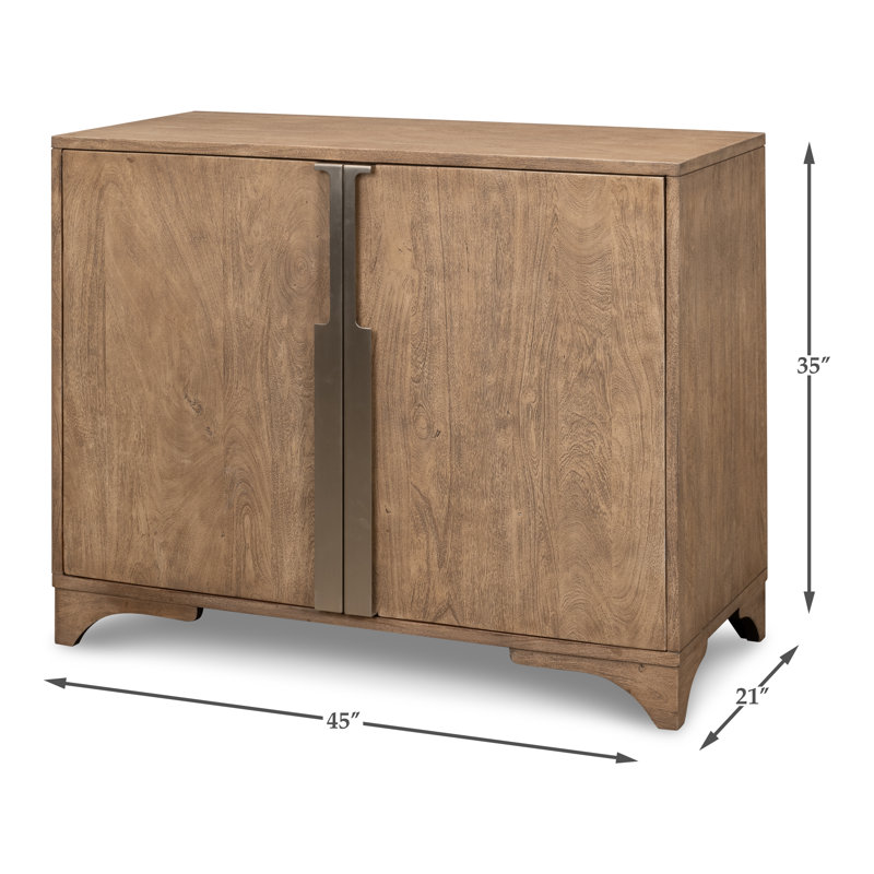 Augustus Solid Wood Accent Cabinet