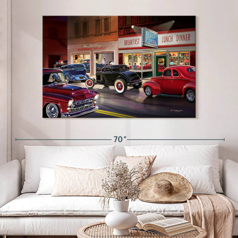 Phil's Diner, 20" H x 30" W