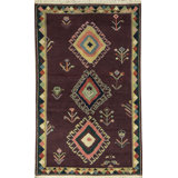 Indian One-of-a-Kind 5' X 8' Hand Knotted Area Rug