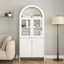 Armoire de dôme en panneau de fibres à densité moyenne de style moderne - une combinaison intelligente de rangement pour les collations et d'éclairage à DEL.-819421837