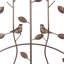 Feuille de métal et treillis d'oiseaux