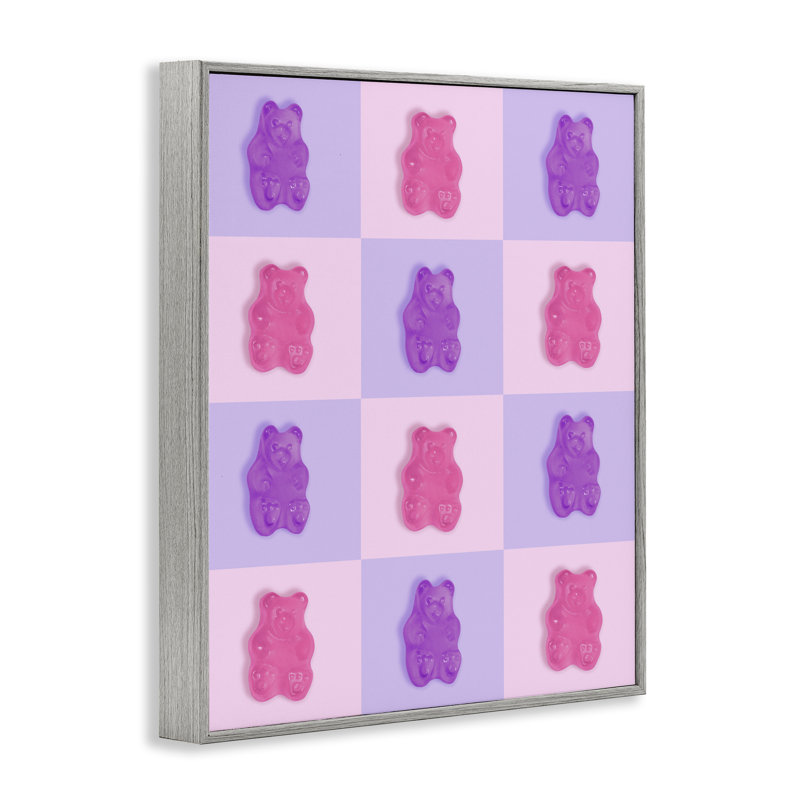 Giclée rose et lilas encadrée, design par Lish Creative, 20 x 16, Giclée de ferme grise encadrée