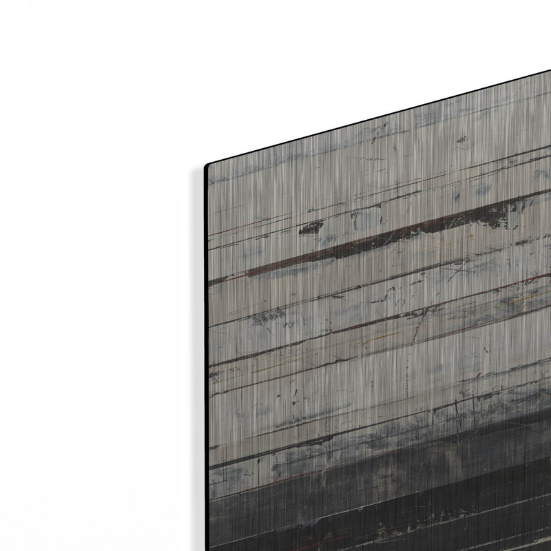«Zephyr 1» par Mike Schick, art mural en métal, H 24 po x l 12 po