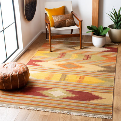 Bennett Southwestern Hand-Woven Wool Area Rug