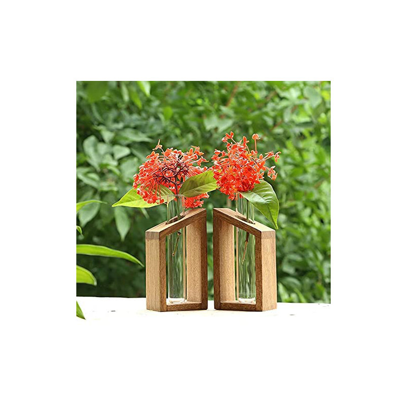 Wood Table Vase