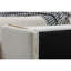Banc de rangement en velours avec bande de garniture en métal doré 032-Velours-556551999