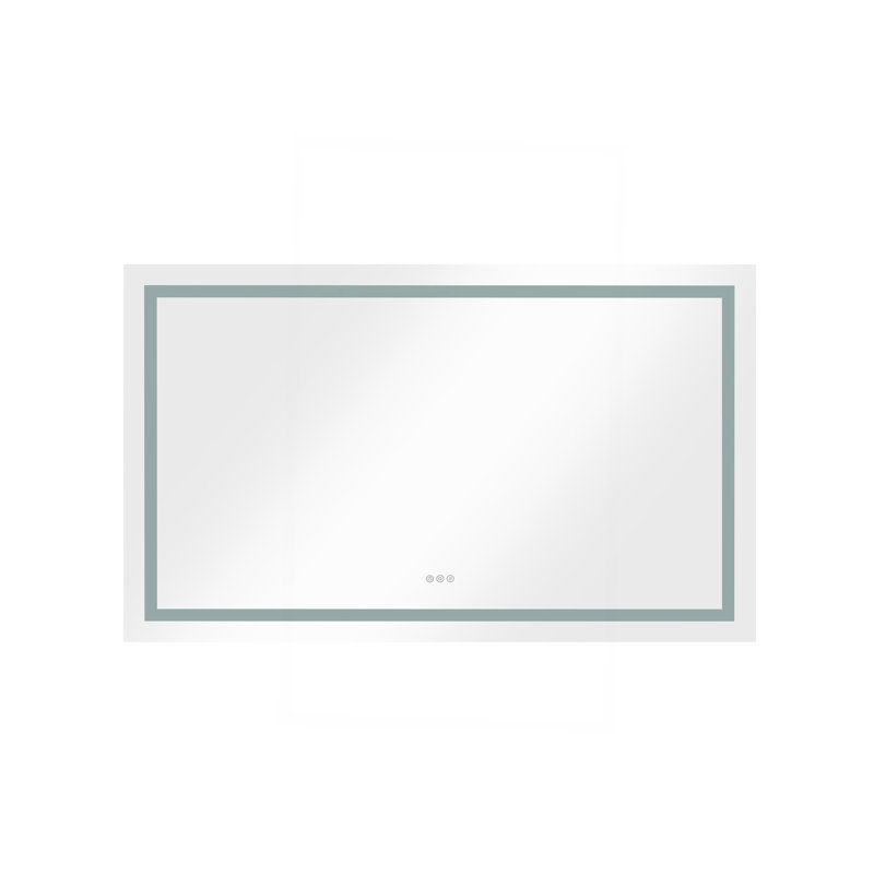 Miroir de salle de bain DEL, 36 po x 60 po