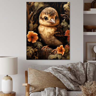 Countryside Floral Canvas Chicken I - Chicken Animal Wall Art