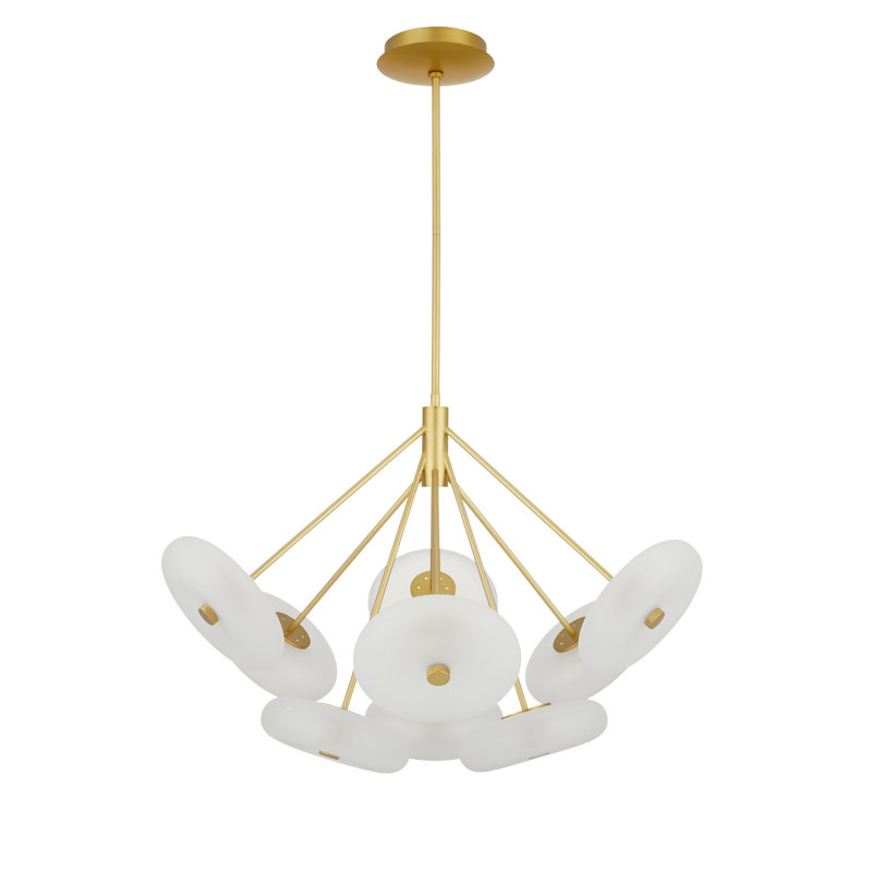 Helios 9 - Light LED Chandelier