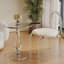 Table de bout en acrylique transparent Modern