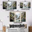 «Waterfall Cliff Scenery Magic III - Waterfall», ensemble d'art mural-107741006-107741007