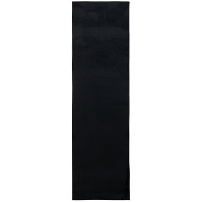 Tapis de couleur unie en fourrure de lapin Devaris