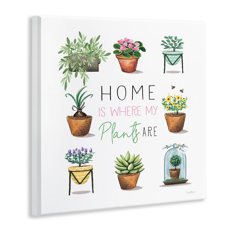 Art mural «Home Where Plants Are» par Elizabeth Tyndal