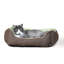 Lit pour chien auto chauffant avec traversin-49372499