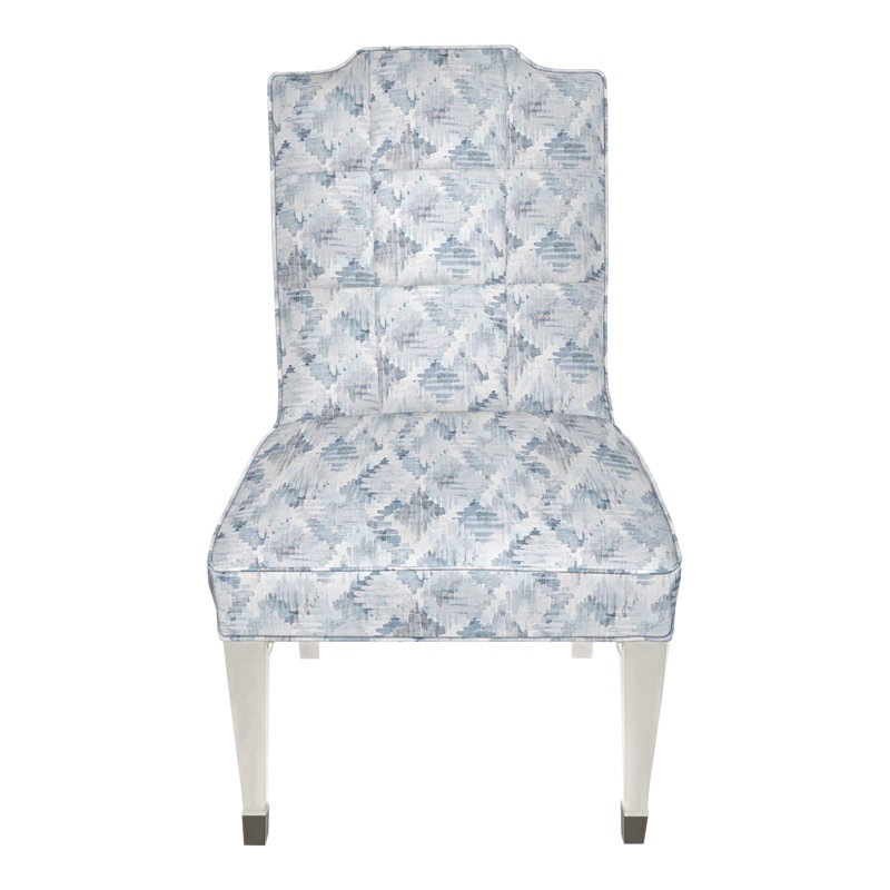 Travis By Michael Weiss Upholstered Dining Chair, Casa Blanca, Nadia Steam, No