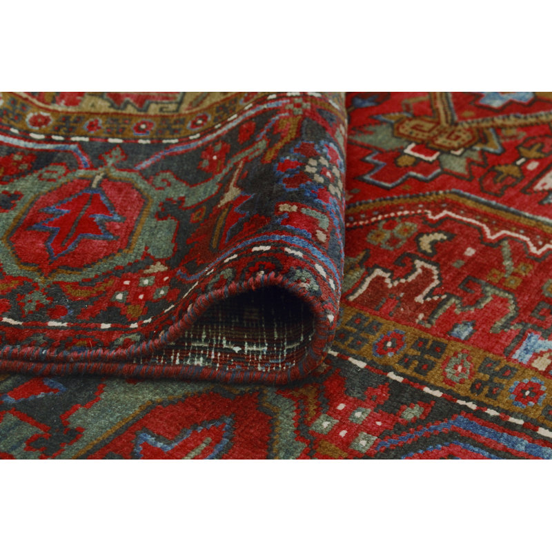 Khylar Heriz Birk Red Rug