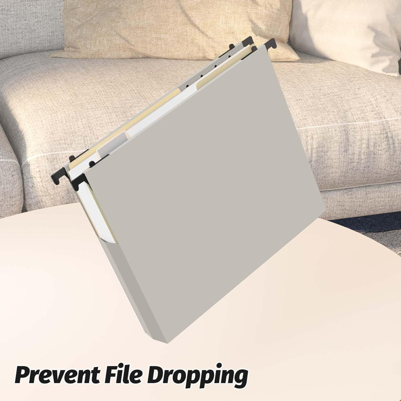 12-pack Grey Extra Capacity Hanging File Folders