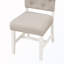 Chaise de salle à manger rembourrée (ensemble de 2)-423699995