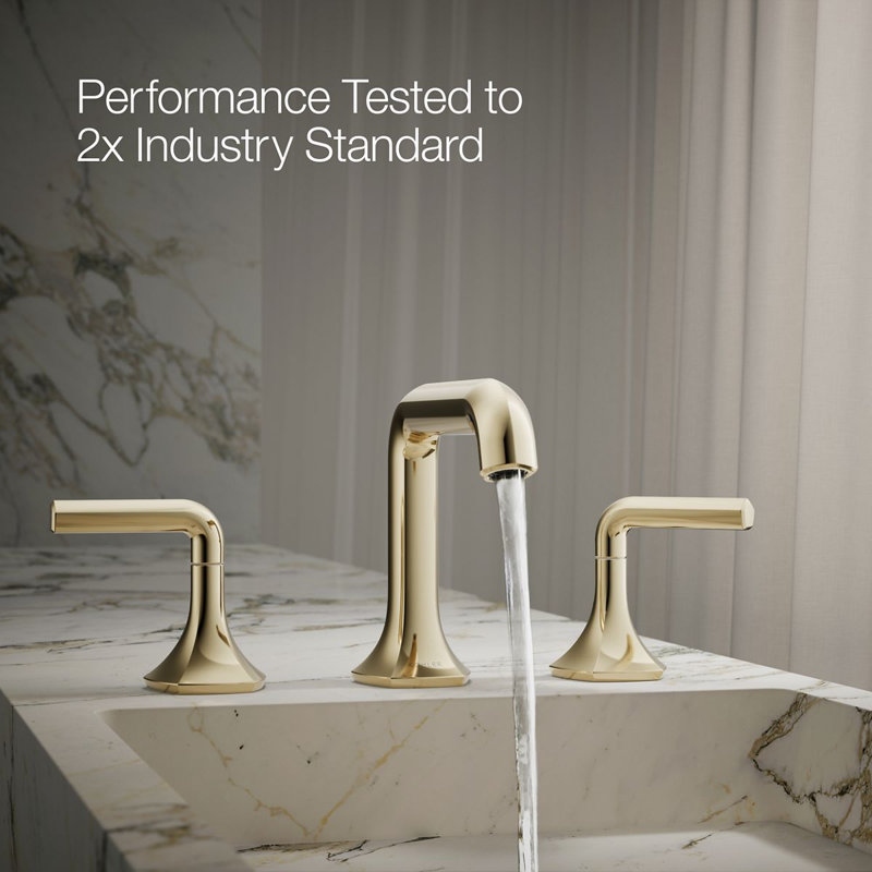 Occasion Single Hole Bathroom Faucet, Vibrant French Gold