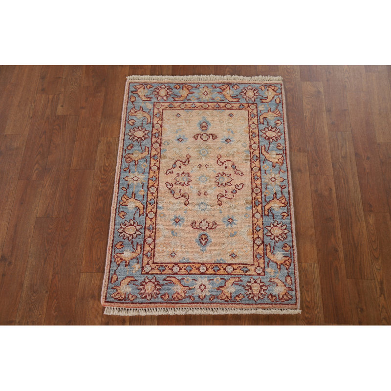 Handmade Oushak Vegetable Dye Rug 2x3