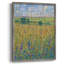 Wildflower Path I, reproduction encadrée - bois massif-1906790700