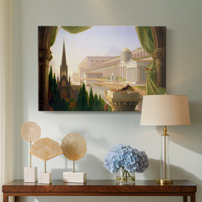 The Course of Empire: Consummation-Thomas Cole-Gallery Wrapped Canvas-1836