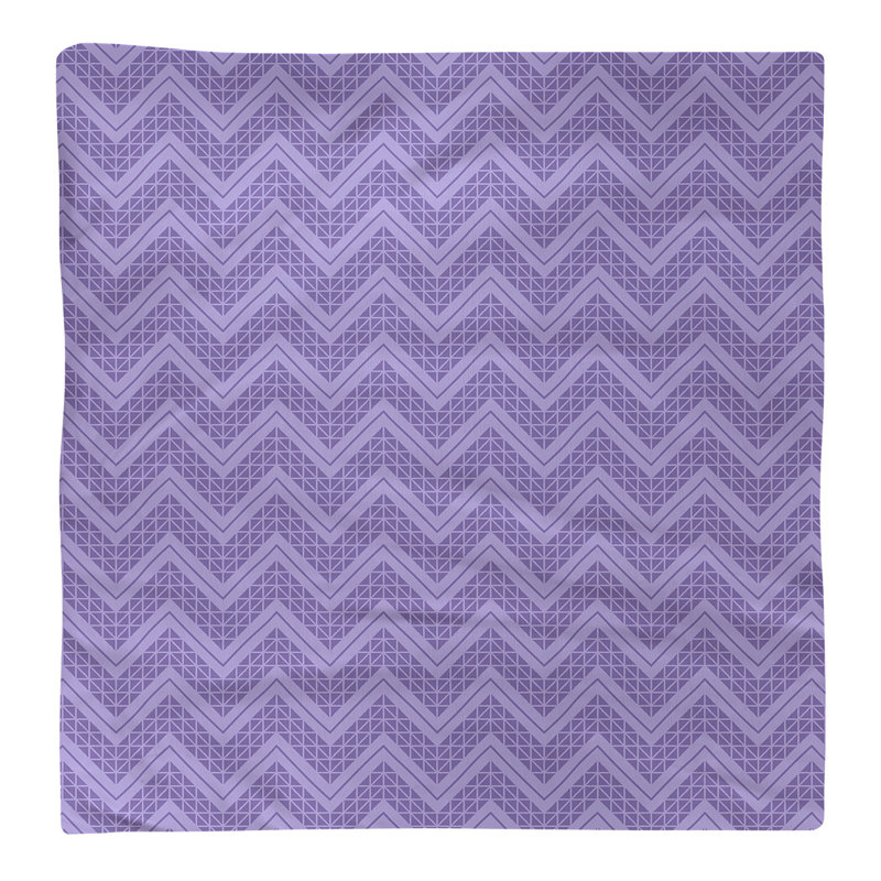 Serviette de coton à la main inversée classique Stephenie, H 0,1 po x l 22 po x P 22 po, Sergé de coton, Orchidée