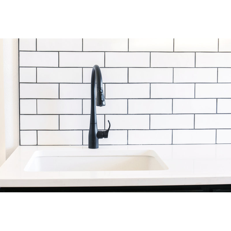 Carreau de céramique 4 "x 10" Nantucket, Gloss Lighthouse