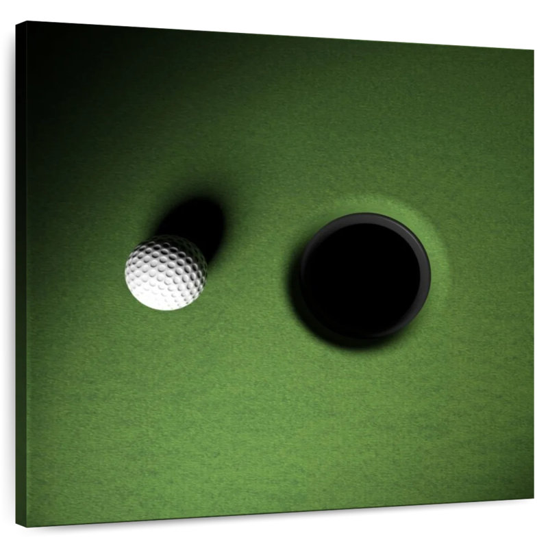 Balle de golf Sireci par le trou, H 10 po x l 10 po