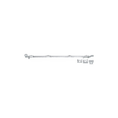 Deltana FPG4210B 42" Surface Bolt w/ Off-set, HD in Oil-rubbed Bronze