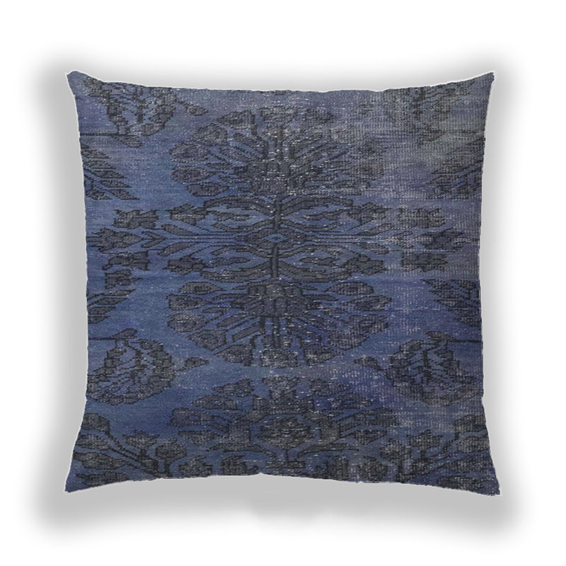Coussin décoratif abstrait 2449, Microsuède