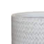 Concrete Effect Cylinder Round Planter on Hardwood Legs, Round Indoor Plant Pot Stand for Indoor Plants, Indoor Flower Pot with Plaited Pattern-703551395-703551394
