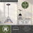 Witte Outer Iron with Inner Light Gold 1 - Bulb 7.5" H Outdoor Pendant-321865821
