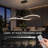 39" Modern LED Pendant Light