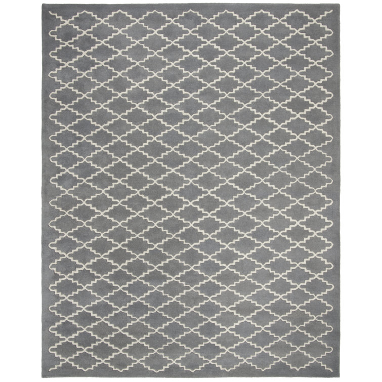 Carolene Hand Tufted Wool Geometric Rug