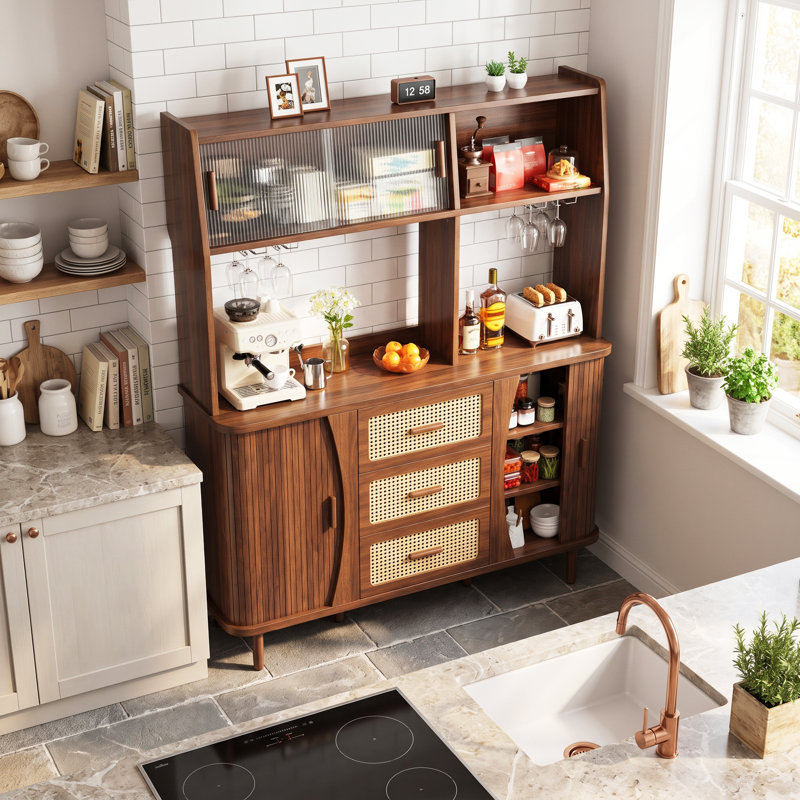 Metal Rectangle Accent Cabinet