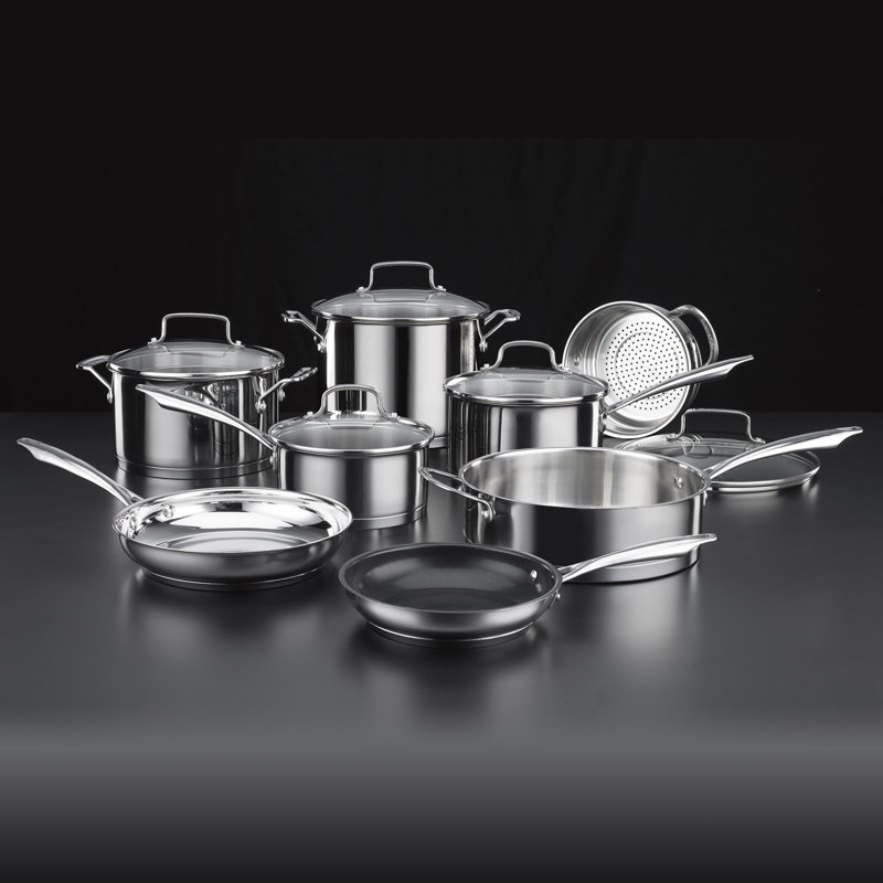Batterie de cuisine en acier inoxydable 13 pièces Professional Series Cuisinart