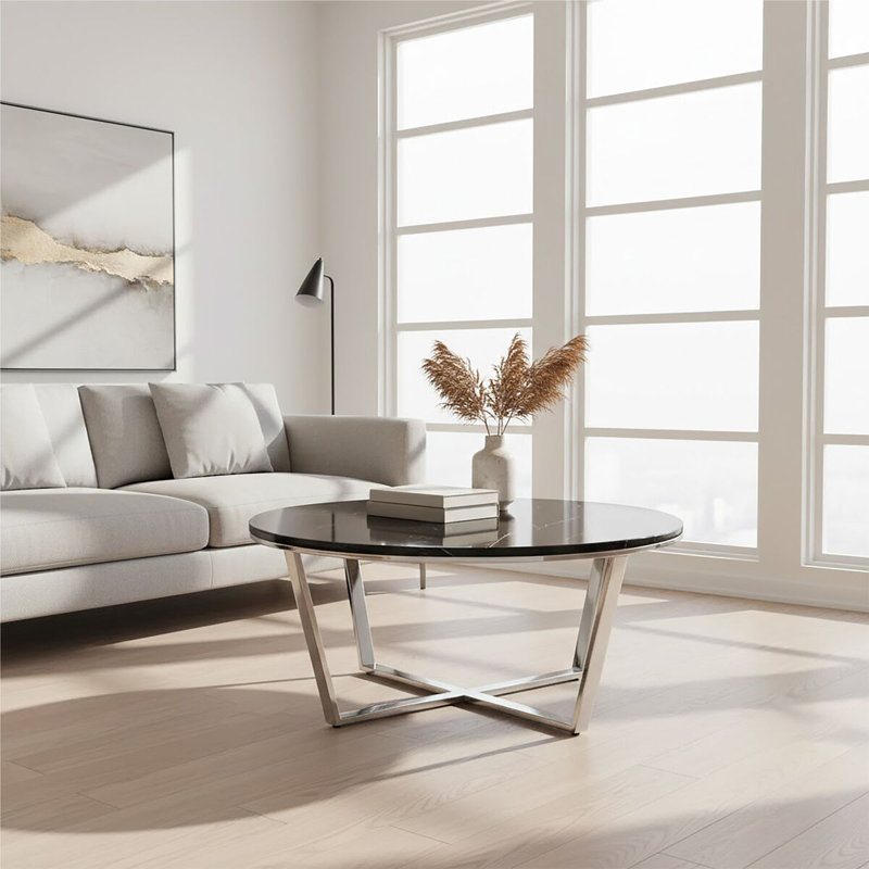Aguilera Cross Legs Coffee Table