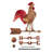 H Metal Animals Weathervane-71121417