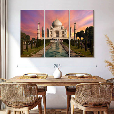 Sunrise At Taj Mahal