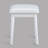 3pc Vanity Table and Stool Set Built-in Led-lit Mirror Matching Cushioned Stool Gold-accented Handles Wooden Home Furniture White-984085911