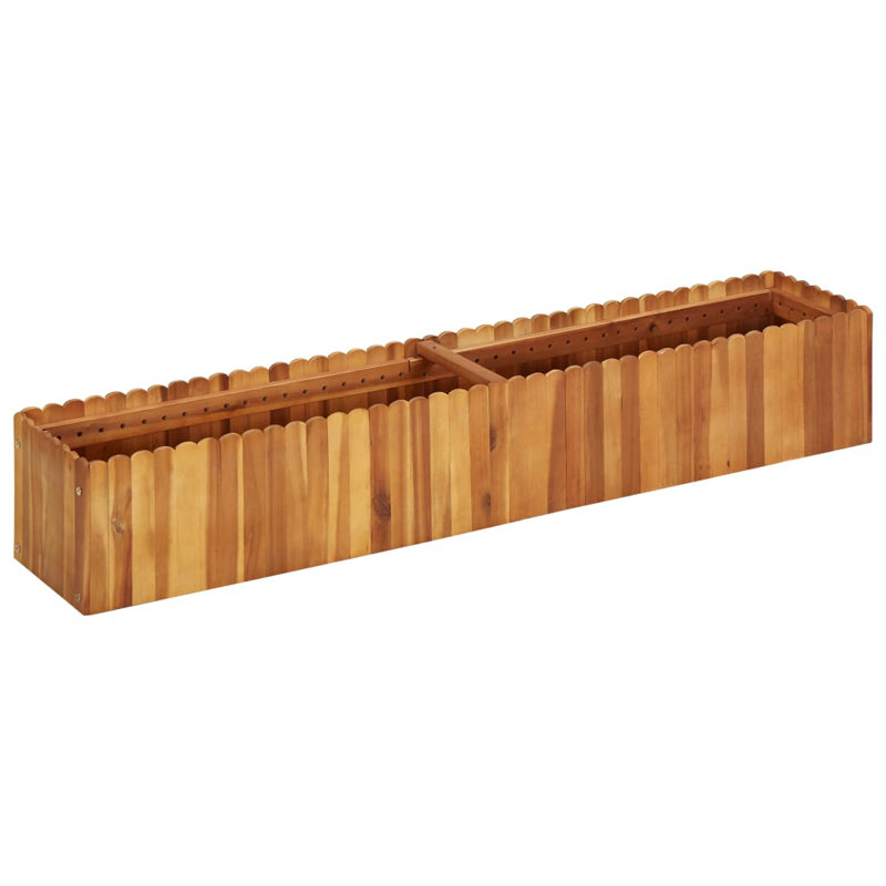 Meyersdale Wood Planter Box, 25 x 150 x 30