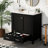 30.02'' Single Bathroom Vanity with Ceramic Top-847503175