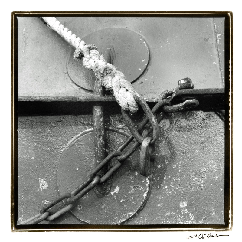 Heavy Metal I by Laura DeNardo - Wrapped Canvas Print, 30cm H x 30cm W