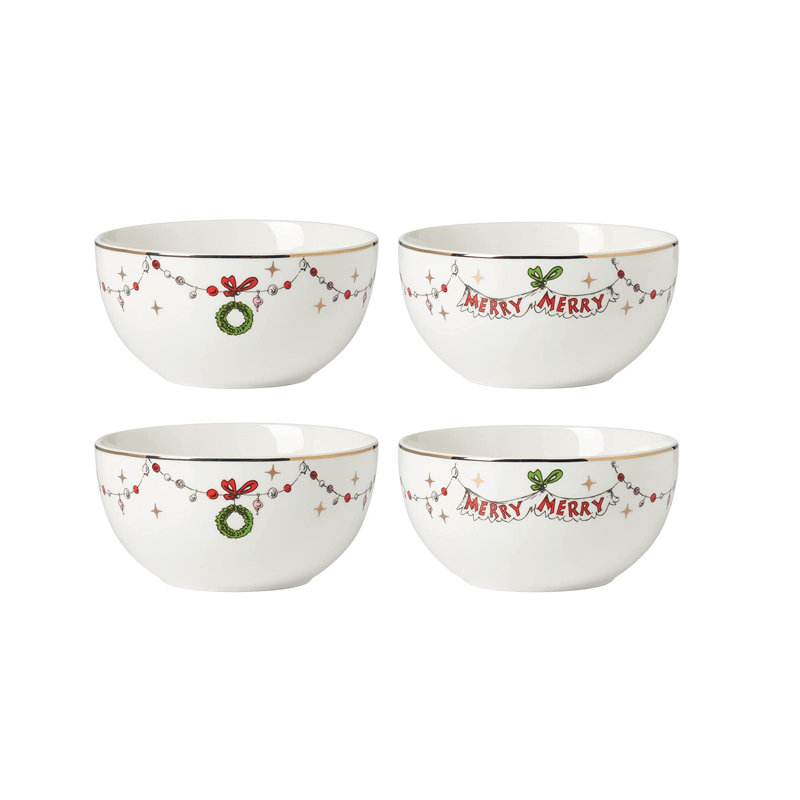 16 oz. 4 Piece Grinchie Cereal Bowl Set