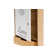 Solid Wood Wall Organizer with Key Box